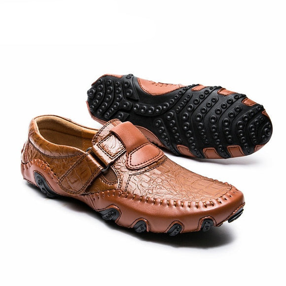 Zicowa Men Shoes - Fashion Design Soft Breathable Driving Shoes
