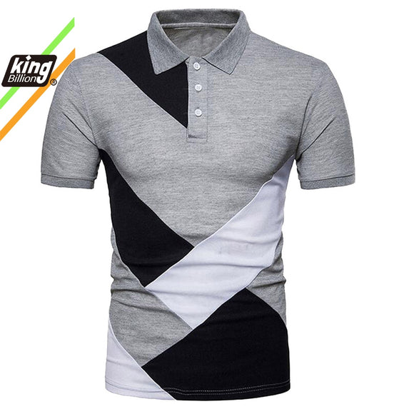 Zicowa Men Clothing - Contrast Color Polo New Clothing Summer Streetwear