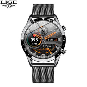 Luxury Full Circle Touch Screen Men Smart Watch