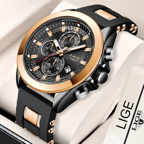 Top Brand Men Luxury Waterproof Quartz Wristwatch
