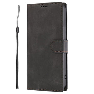 Leather Flip Wallet Case For Samsung Galaxy S22 S21 S20