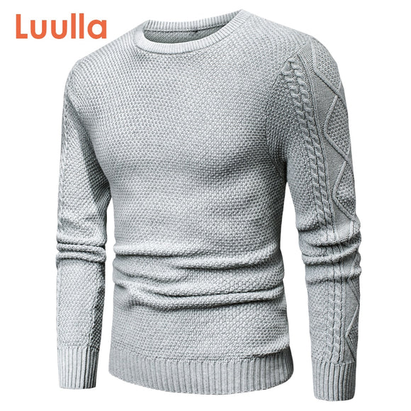 Zicowa Men Clothing - Casual 3D Geometric 100% Cotton Warm Sweater