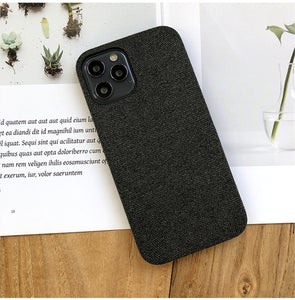 Zicowa Phone Case - Luxury Fabrics Soft Back Cover For iPhone 12 Series