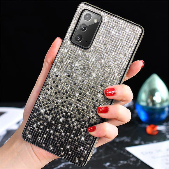 Zicowa Phone Case - Luxury Glitter Diamond Hit Color Case For Samsung Galaxy Note 20
