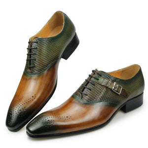 Luxury Mens Business Genuine Leather Shoes