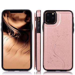 Luxury Leather Magnet Wallet Card Slot Case For iPhone 11 Pro Max X XR XS Max 7 8 Plus