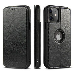 Zicowa Phone Case - Magnetic Flip Leather Phone Case For iPhone 12 Series