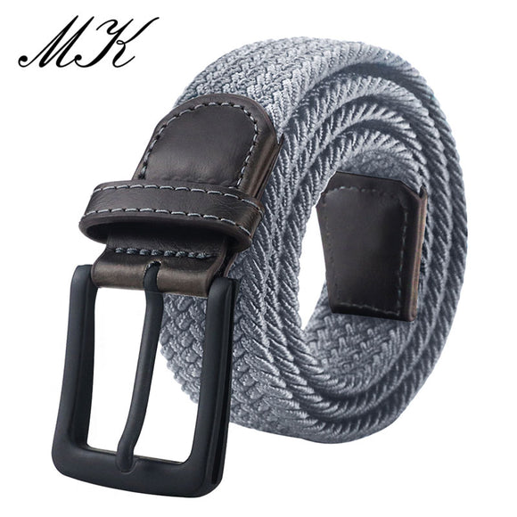 Zicowa Clothing - Fashion Metal Pin Buckle Military Tactical Strap Male Elastic Belt