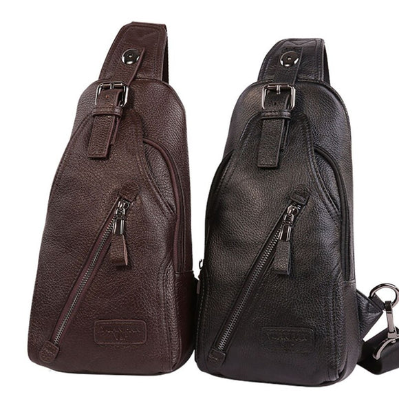 Quality Genuine Leather Cowhide Fashion Chest Pack