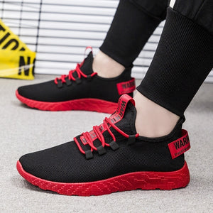 Breathable No-slip Men Air Mesh Lace Up Sneakers