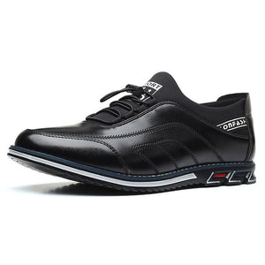 Zicowa Men Shoes - New Arrival Man Lace-Up Leather Men's Sneakers