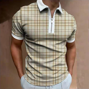 Brand Men Short-Sleeved Shirt Summer Shirt