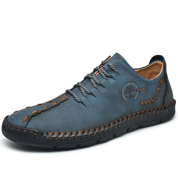 Fashion Microfiber Leather Men Casual Shoes