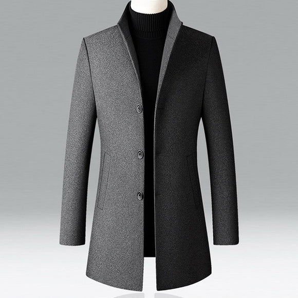 New Fashion Men's Trench Coat Jacket