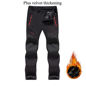 Waterproof Autumn Winter Outdoor Hiking Camping Sports Trousers
