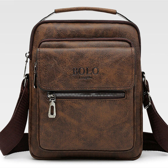 Business Casual Leather Waterproof Bag