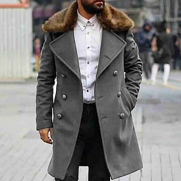 Mens Double Breasted Wool & Blend Coats