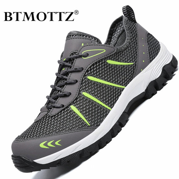 Zicowa Men Shoes - Breathable Non-slip Climbing Hiking Shoes