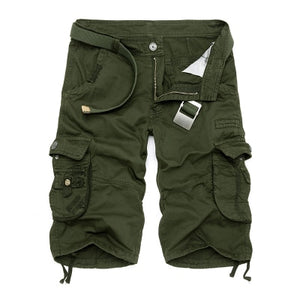 Zicowa Men Clothing - Comfortable Men Tactical Camo Cargo Shorts