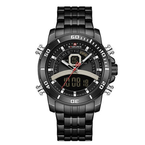 Fashion Business Digital Wristwatch Military Sport Quartz Man Watch