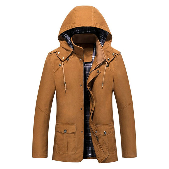 Men's Casual Fit Wild Overcoat Jacket