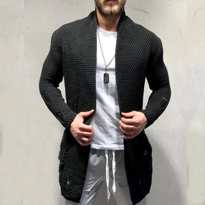 Fashion Casual Large Men's Jacket Trench Coat
