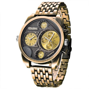 Luxury Gold Men Full Steel Watch