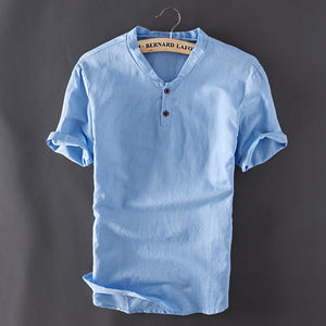 Short Sleeve Summer Mens Quality Casual Shirts