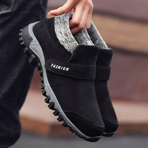 Men Fashion Warm Waterproof Comfortable Slip on Snow Boots