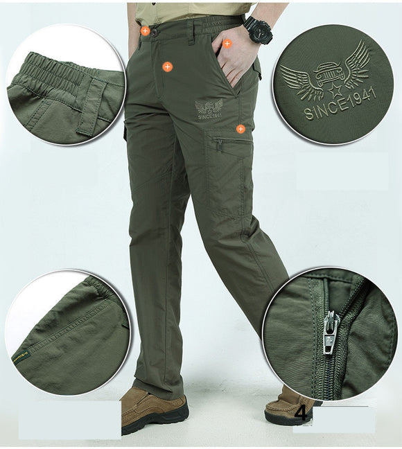 Men Army Military Style Tactical Cargo Pants