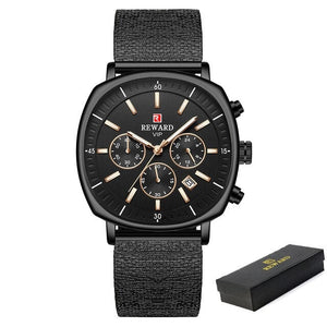 Top Brand Luxury Stainless Steel Mesh Wrist Watch