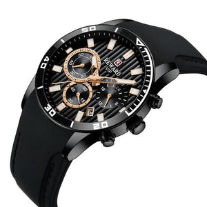 Luxury Chronograph Men Waterproof Date Sport Wrist Watch