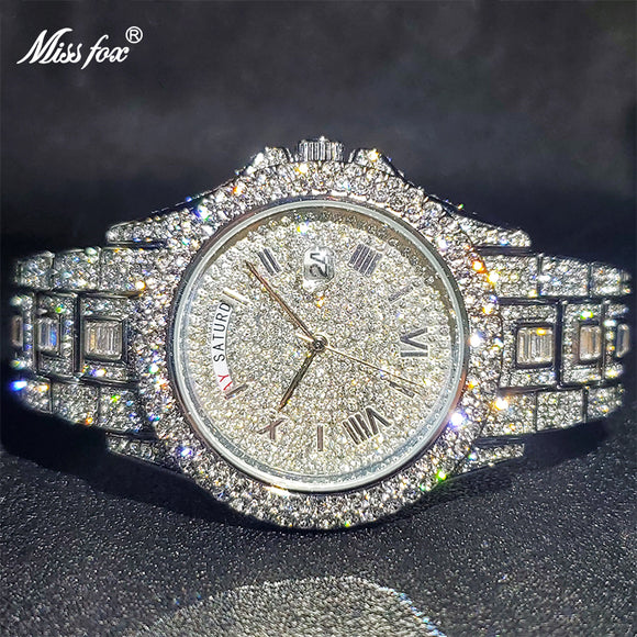 Luxury Ice Out Diamond Watch