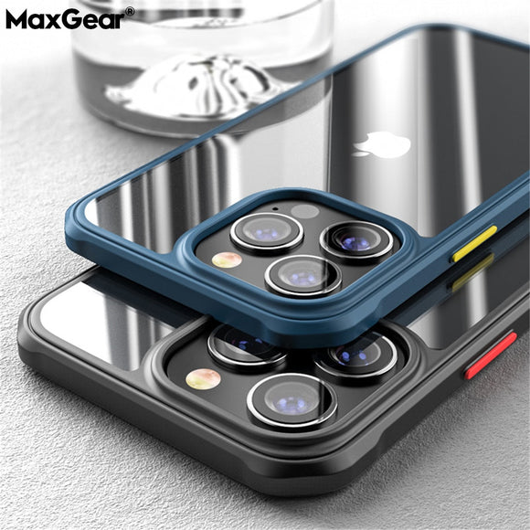 Luxury Shockproof Bumper Case For iPhone Series