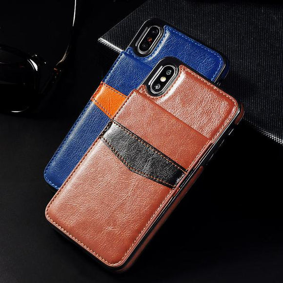 Zicowa Luxury Flip Leather Wallet Cases For iPhone 11 Pro Max X XR XS Max 7 8 6 6S Plus