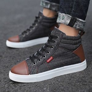 New Style Men Trend High Top Shoes