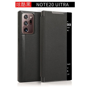 Zicowa Phone Case - Smart View flip cover fundas Samsung Galaxy Note 20 Ultra