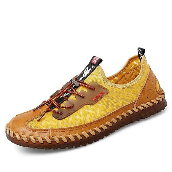 Zicowa Men Shoes - Non-slip Outdoor Men Casual Shoes Breathable Hiking Sandals