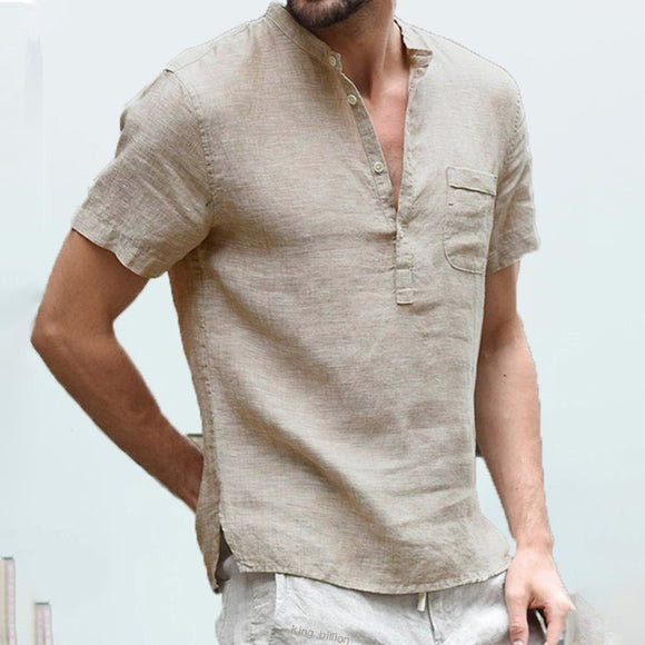Men's Short-Sleeved Cotton T-shirt