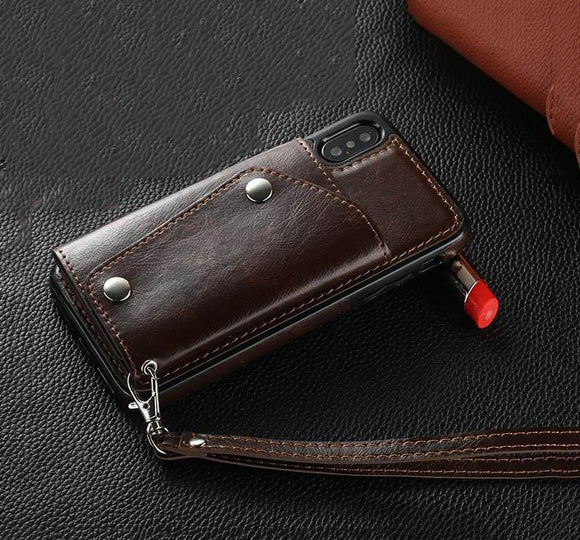 Phone Case - 2019 New arrival Wallet Flip PU Leather Case For iPhone(Buy 2 Get extra 5% OFF,Buy 3 Get extra 10% OFF)