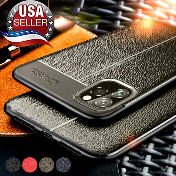 Luxury Silicone Leather Litchi Shockproof Case For iPhone 11 Pro Max X XR XS Max 7 8 Plus