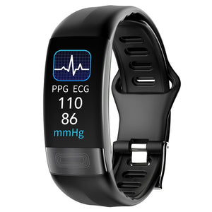Body Temperature Monitoring Smart Wristband ECG PPG Smart Watch