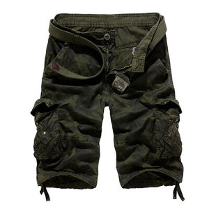 Zicowa Clothing - Men Camouflage Loose Cargo Shorts(Buy 2 Get Extra 10% OFF,Buy 3 Get Extra 15% OFF)