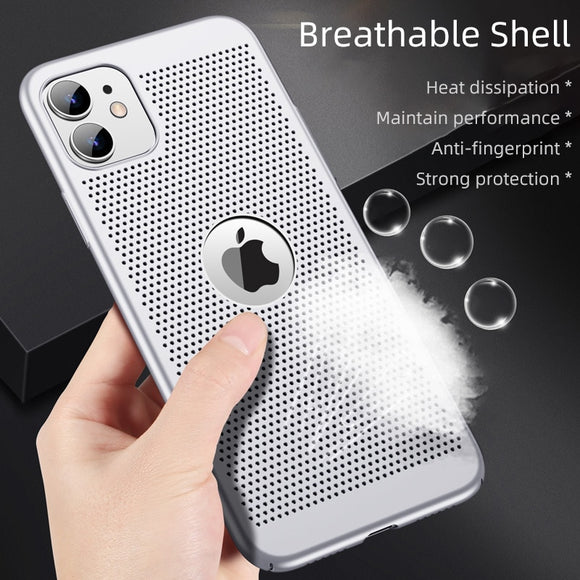 Hollow Heat Dissipation Protection Cover For iPhone 12 Series