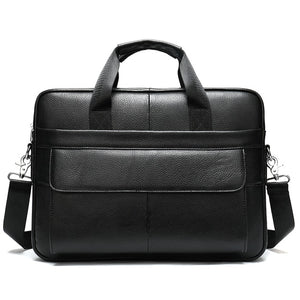 Fashion Men Genuine Leather Lawyer/office Bag