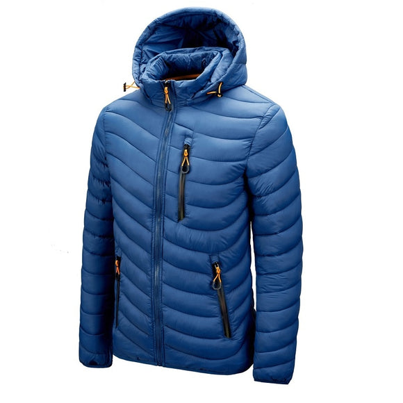 Men's Fashion Casual Lightweight Cotton Padded Jacket