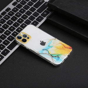 Zicowa Phone Case - Watercolor Painting Phone Case for IPhone 12 Series