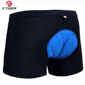 Zicowa Sports - Cycling Underwear Pro 5D Gel Pad Shockproof Cycling Underpant Bicycle Shorts