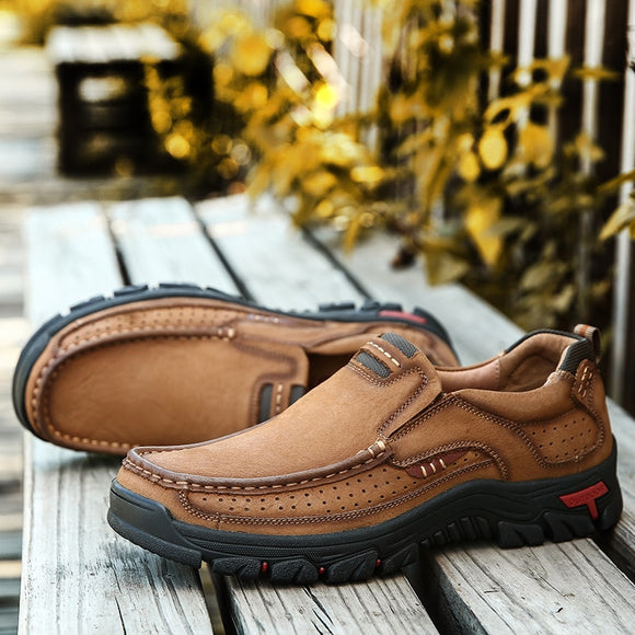 New Genuine Leather High Quality Causal Outdoor Boat Shoes(Buy 2 Get Extra 10% OFF,Buy 3 Get Extra 15% OFF)