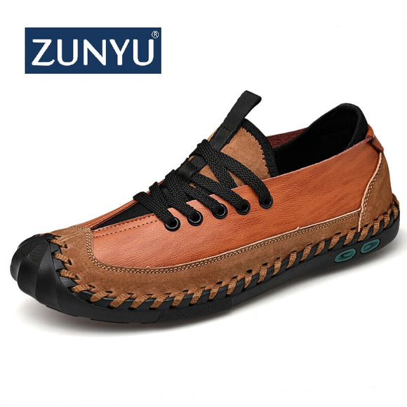 Zicowa Men Shoes - Luxury Brand Design Handmade Man Casual Shoes